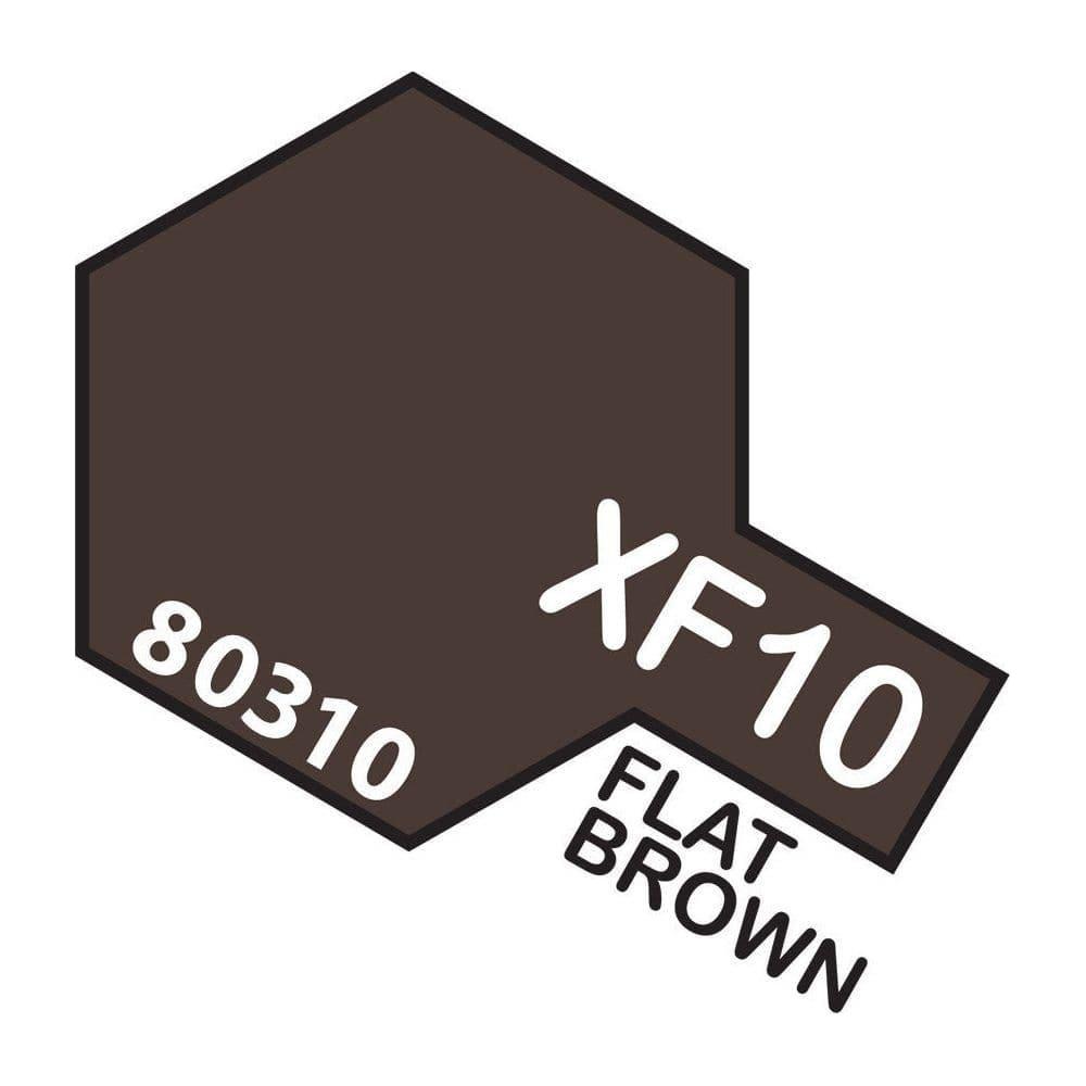 TAMIYA XF-10 Flat Brown Enamel Paint 10ml