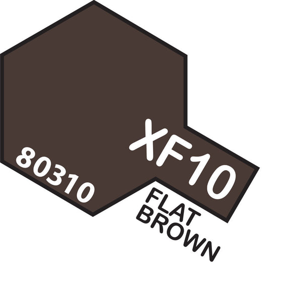 TAMIYA XF-10 Flat Brown Enamel Paint 10ml