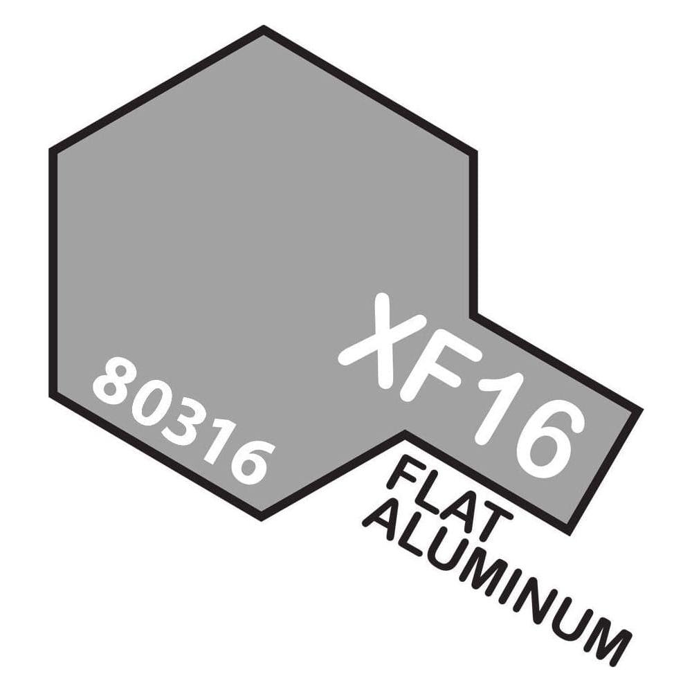 TAMIYA XF-16 Flat Aluminium Enamel Paint 10ml