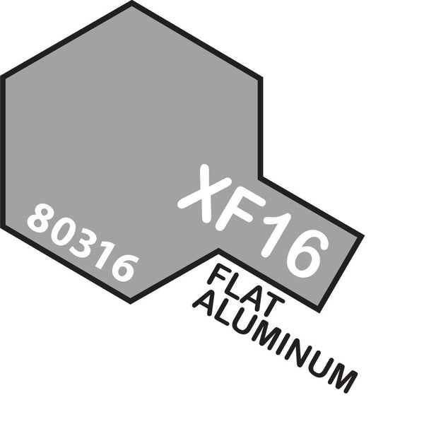 TAMIYA XF-16 Flat Aluminium Enamel Paint 10ml