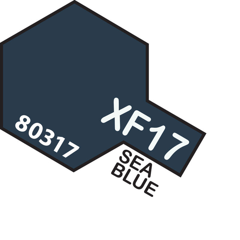 TAMIYA XF-17 Sea Blue Enamel Paint 10ml