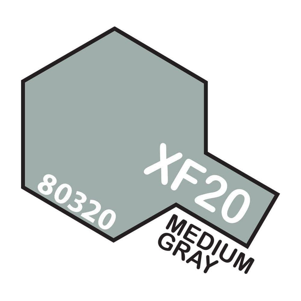 TAMIYA XF-20 Medium Grey Enamel Paint 10ml