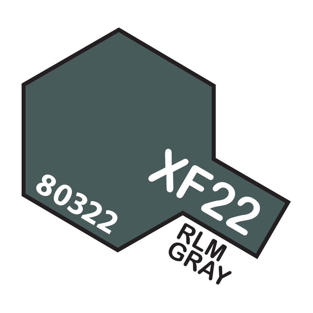 TAMIYA XF-22 RLM Grey Enamel Paint 10ml