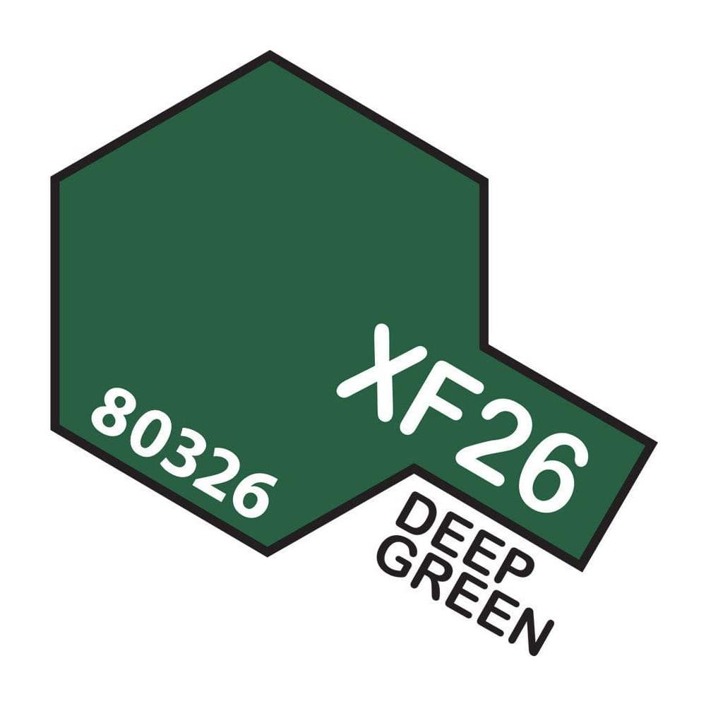 TAMIYA XF-26 Deep Green Enamel Paint 10ml