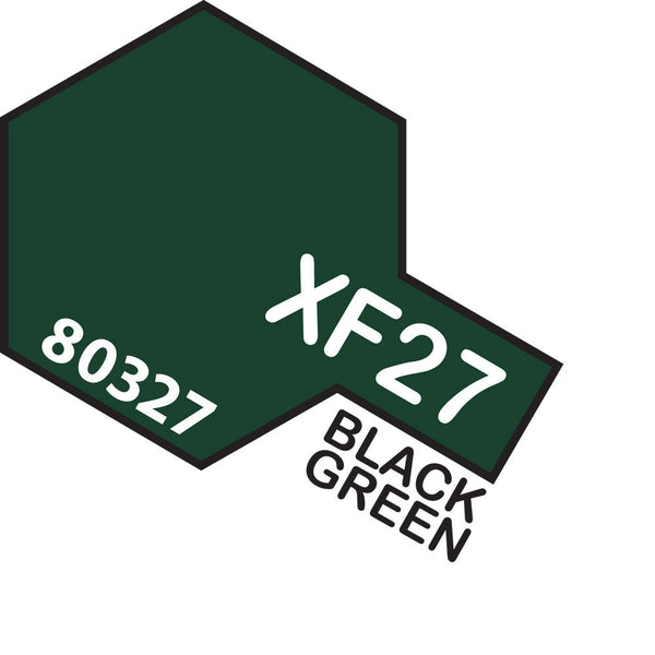 TAMIYA XF-27 Black Green Enamel Paint 10ml