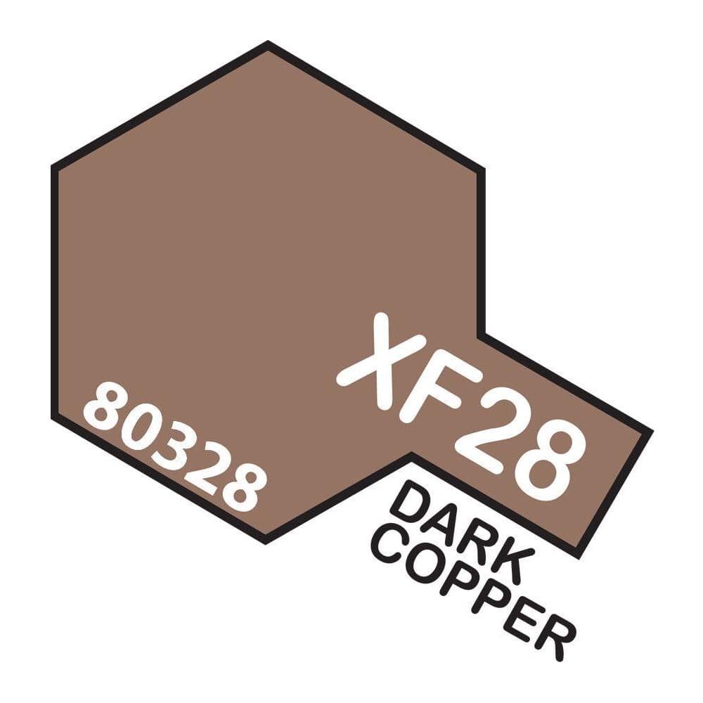 TAMIYA XF-28 Dark Copper Enamel Paint 10ml