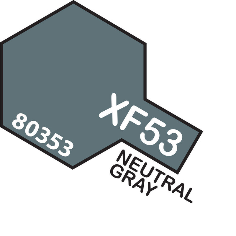 TAMIYA XF-53 Neutral Grey Enamel Paint 10ml