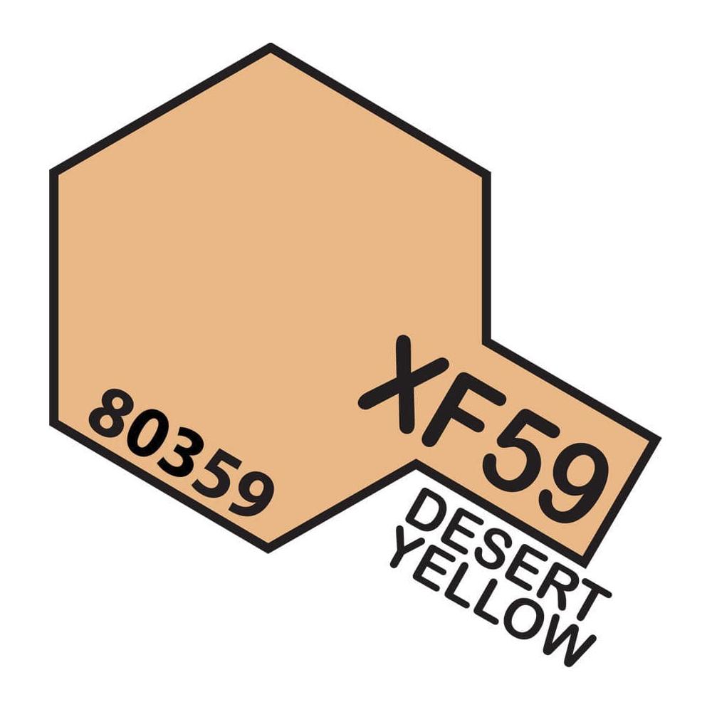 TAMIYA XF-59 Desert Yellow Enamel Paint 10ml