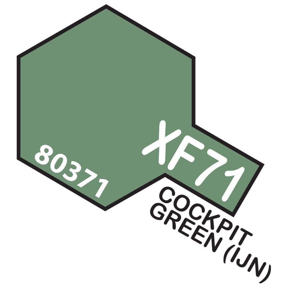 TAMIYA XF-71 Cockpit Green (IJN) Enamel Paint 10ml