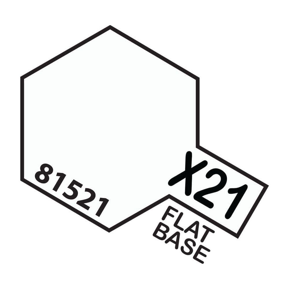 TAMIYA Acrylic Paint X-21 Flat Base 10ml