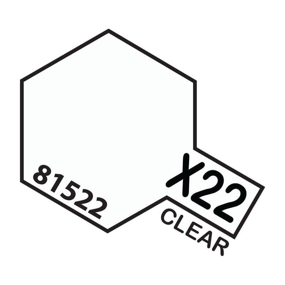 TAMIYA Acrylic Paint X-22 Clear 10ml