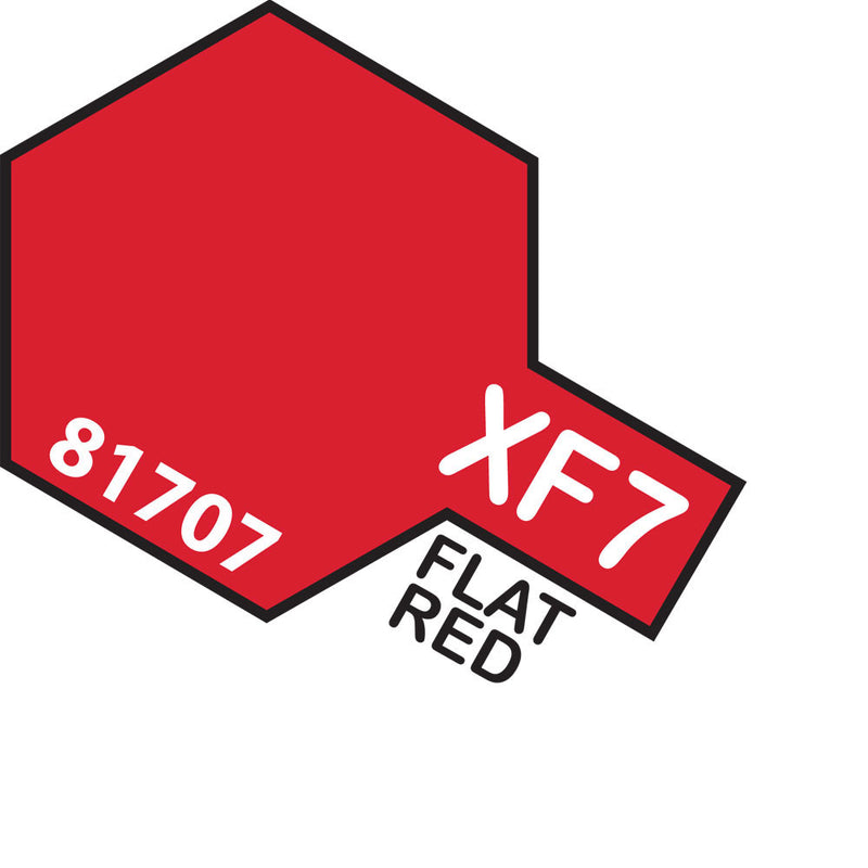 TAMIYA Acrylic Paint XF-7 Flat Red 10ml
