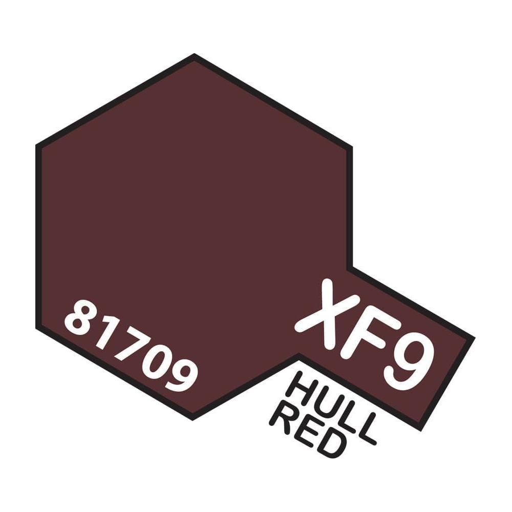 TAMIYA Acrylic Paint XF-9 Hull Red 10ml