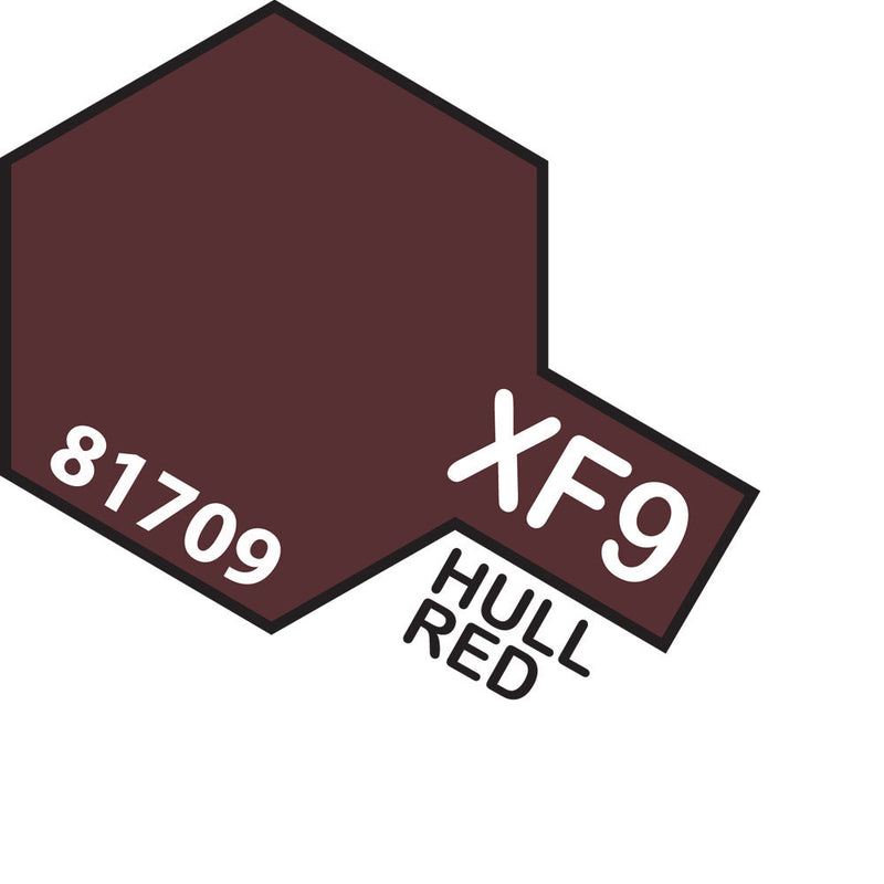 TAMIYA Acrylic Paint XF-9 Hull Red 10ml