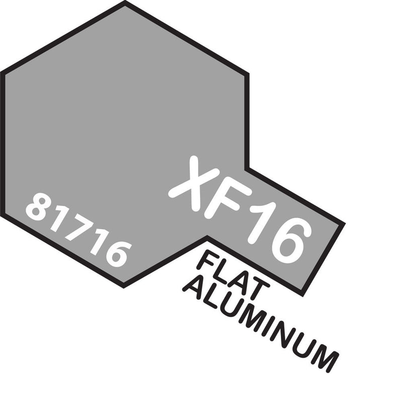 TAMIYA Acrylic Paint XF-16 Flat Aluminium 10ml