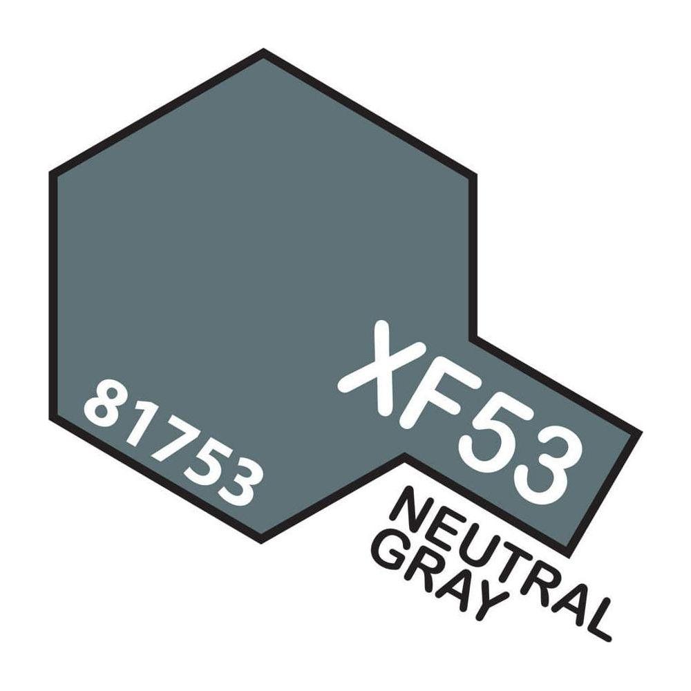 TAMIYA Acrylic Paint XF-53 Neutral Grey 10ml