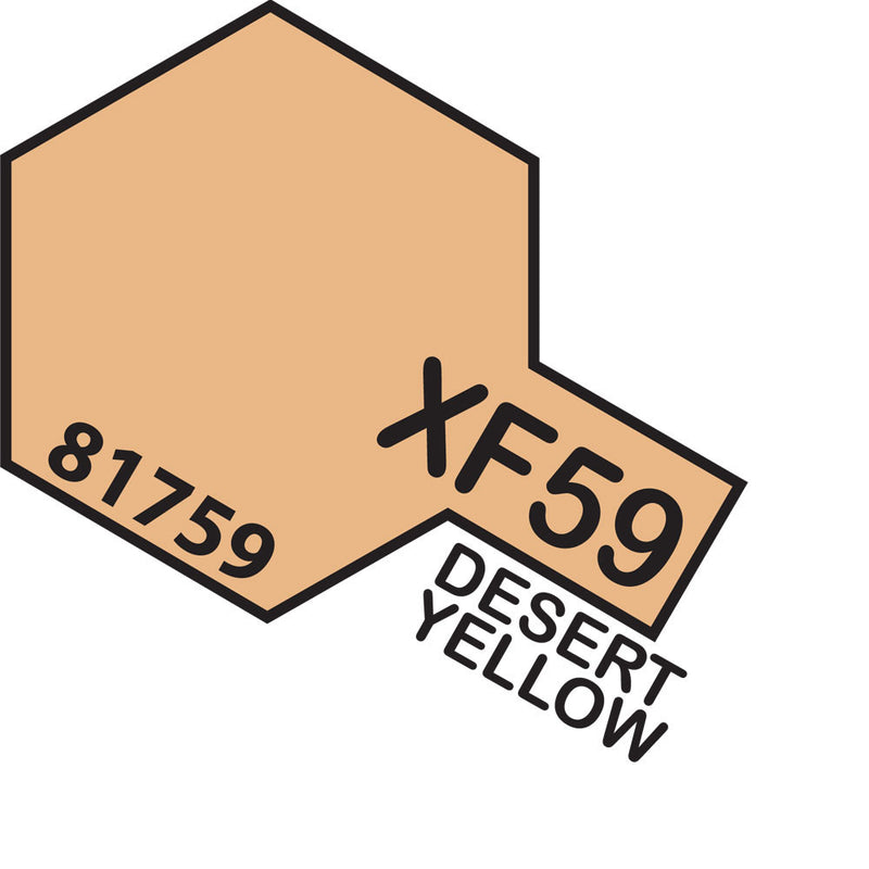 TAMIYA Acrylic Paint XF-59 Desert Yellow 10ml
