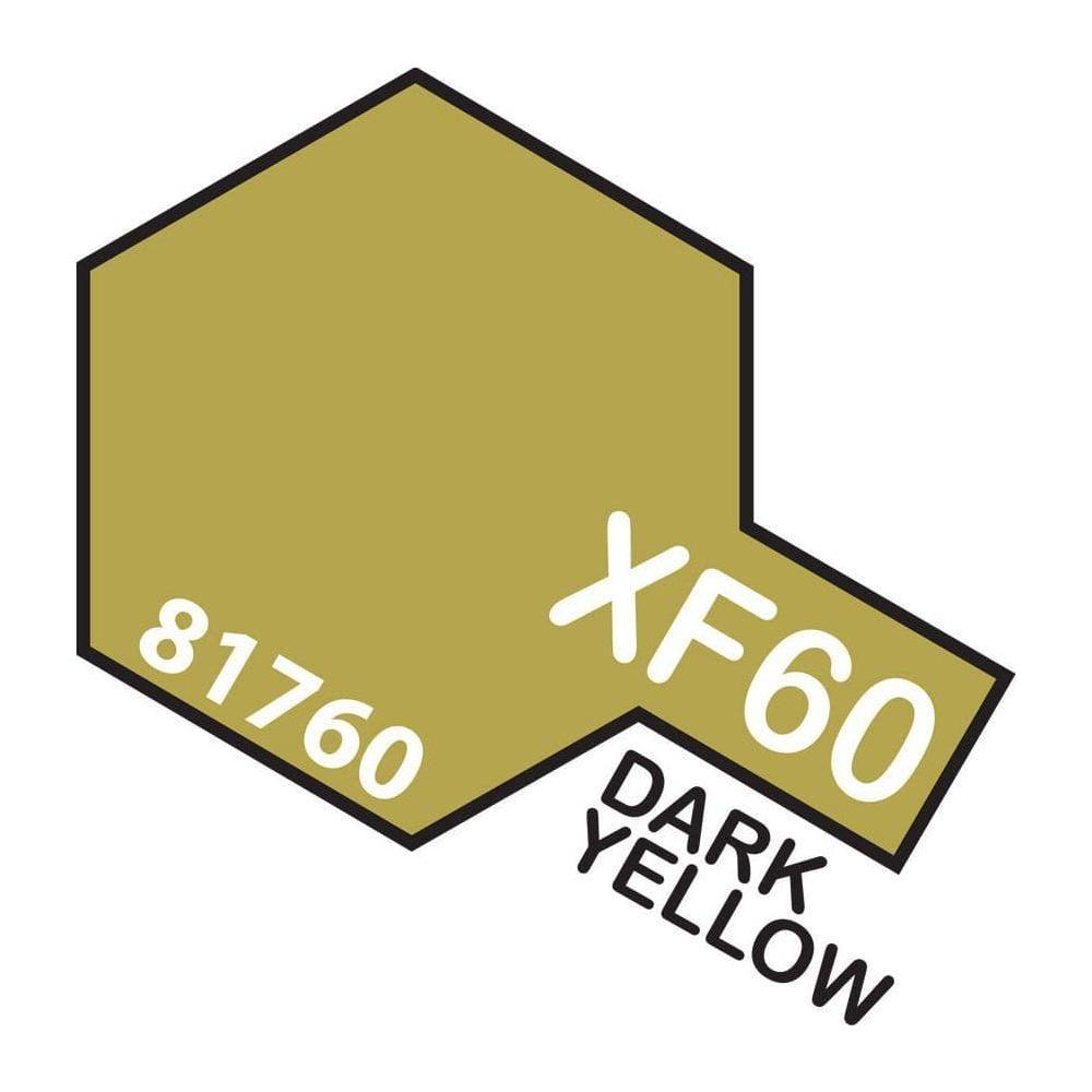 TAMIYA Acrylic Paint XF-60 Dark Yellow 10ml