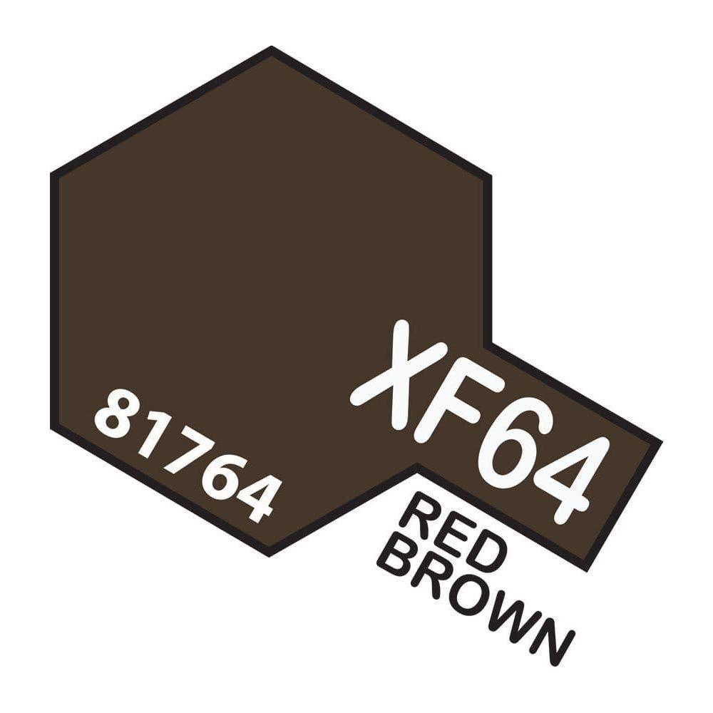 TAMIYA Acrylic Paint XF-64 Red Brown 10ml