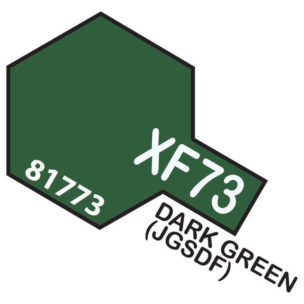 TAMIYA Acrylic Paint XF-73 Dark Green/JGSDF 10ml