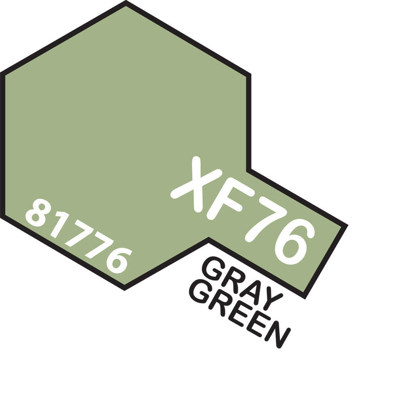 TAMIYA Acrylic Paint XF-76 Grey Green IJN 10ml