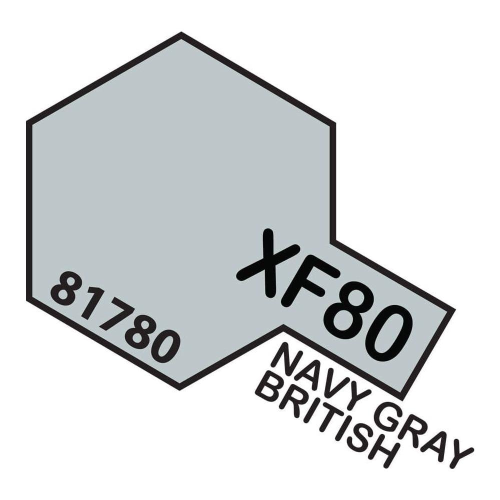 TAMIYA Acrylic Paint XF-80 Royal Light Gray 10ml