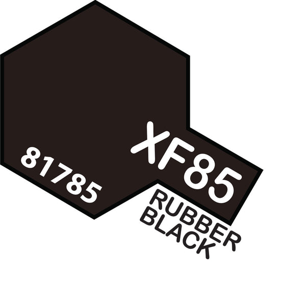 TAMIYA Acrylic Paint XF-85 Rubber Black 10ml