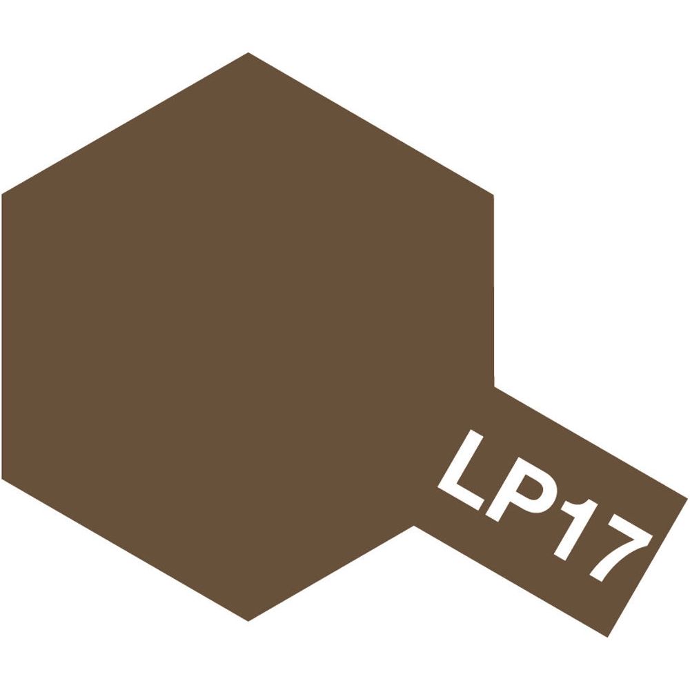 TAMIYA LP-17 Linoleum Deck Brown Lacquer Paint 10ml 82117