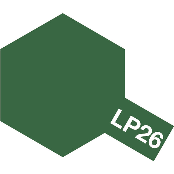 TAMIYA LP-26 Dark Green (JGSDF) Lacquer Paint 10ml 82126