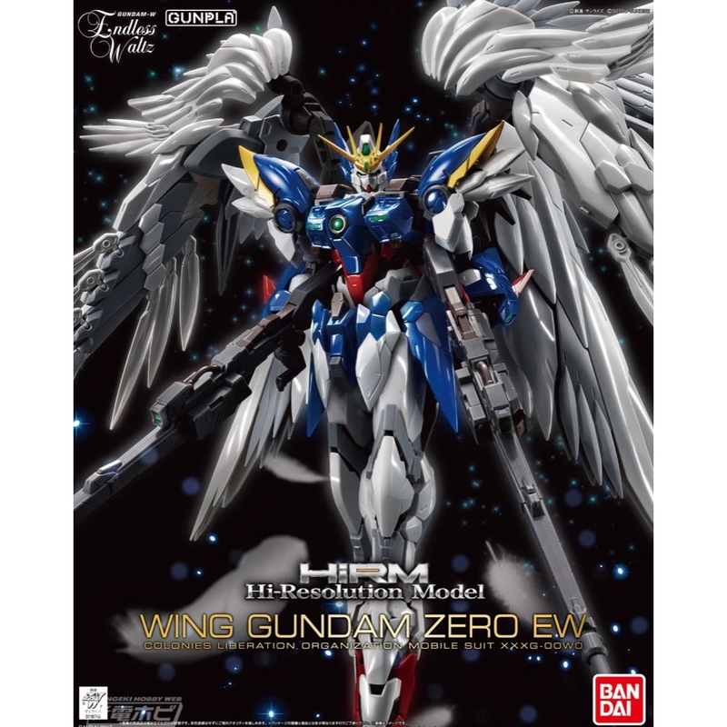 BANDAI Hi-Resolution Model 1/100 Wing Gundam Zero EW