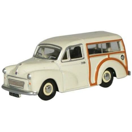 OXFORD 1/76 Morris Minor Traveller Old English White