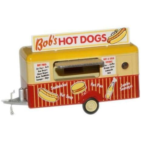 OXFORD 1/76 Bob's Hot Dogs Mobile Trailer
