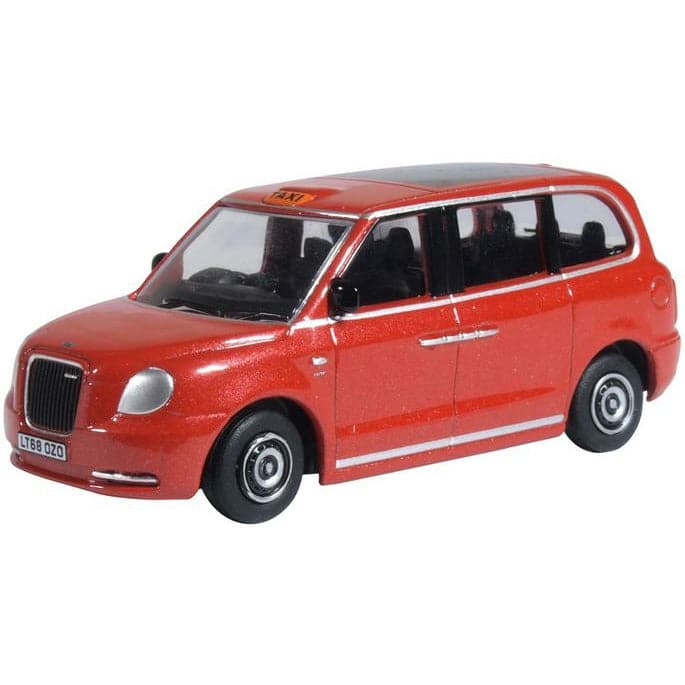 OXFORD 1/76 LEVC TX Taxi Tupelo Red