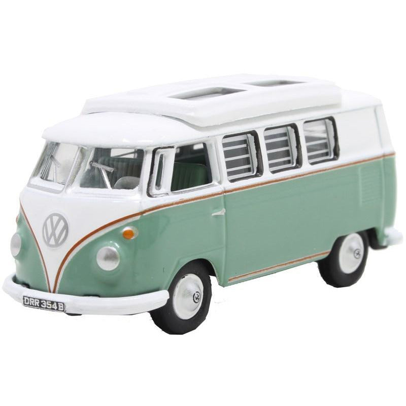 OXFORD 1/76 Volkswagen T1 Camper Turquoise/White