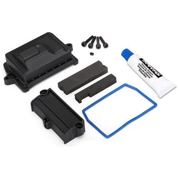 TRAXXAS Box, Receiver/with Cover/Foam PD/Grease 3 X 15CS (4