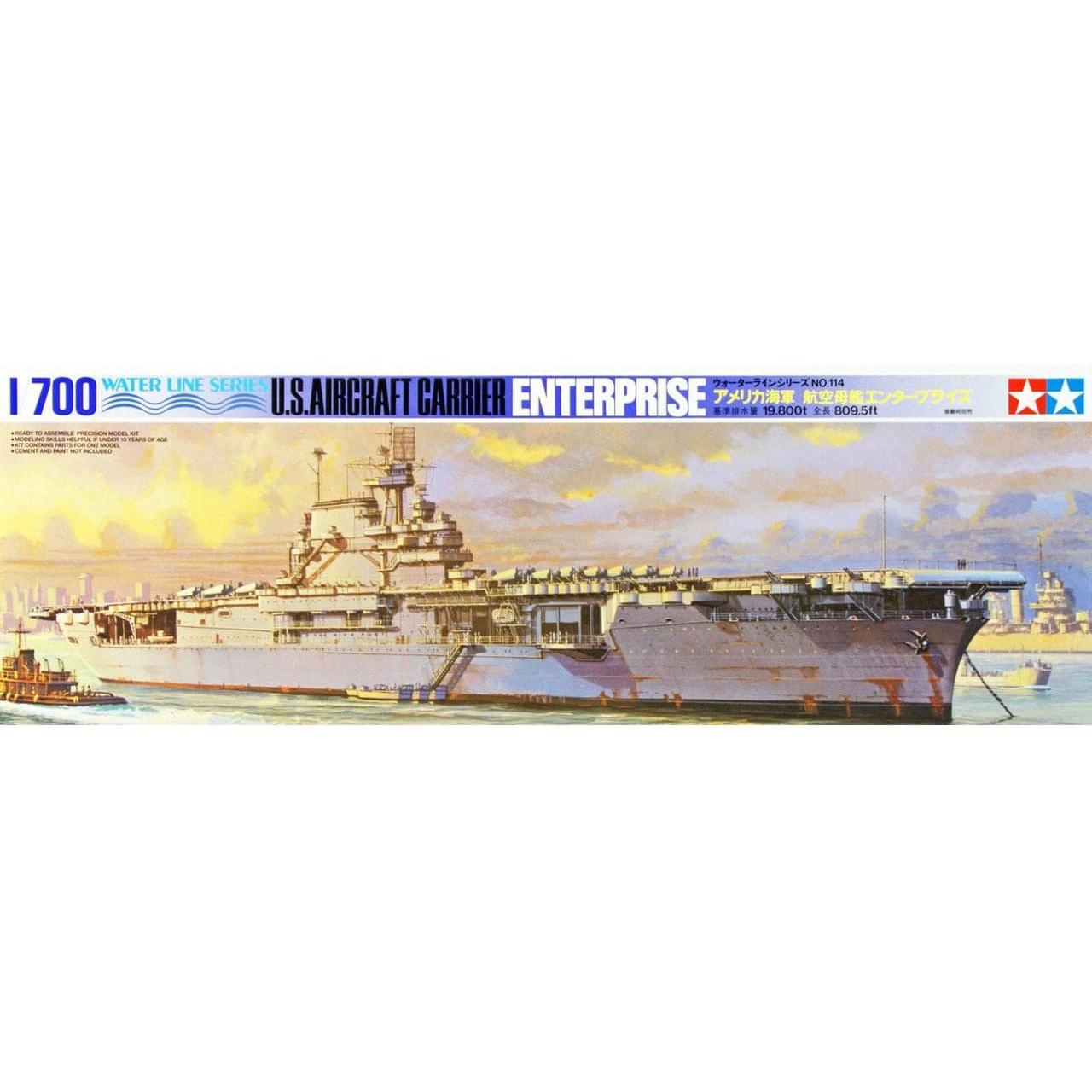 TAMIYA 1/700 U.S. Aircraft Carrier Enterprise