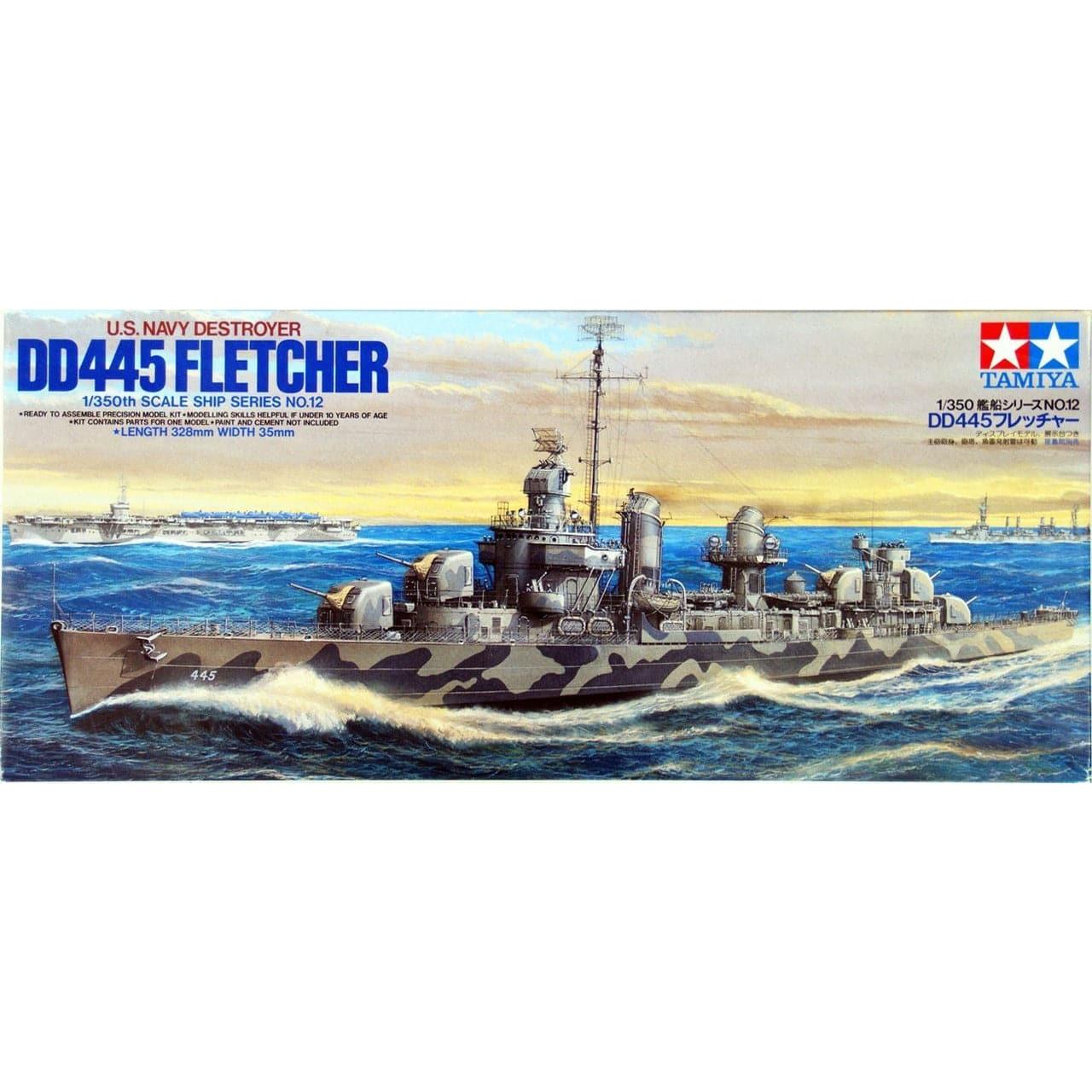 TAMIYA 1/350 U.S.Navy DD445 Fletcher