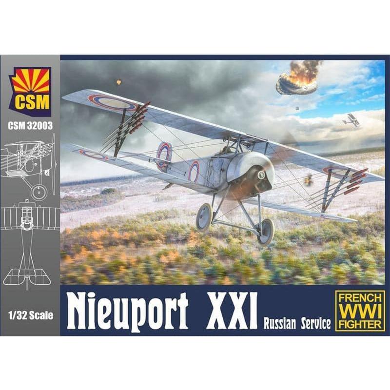 COPPER STATE MODELS 1/32 Nieuport XXI Russian Version