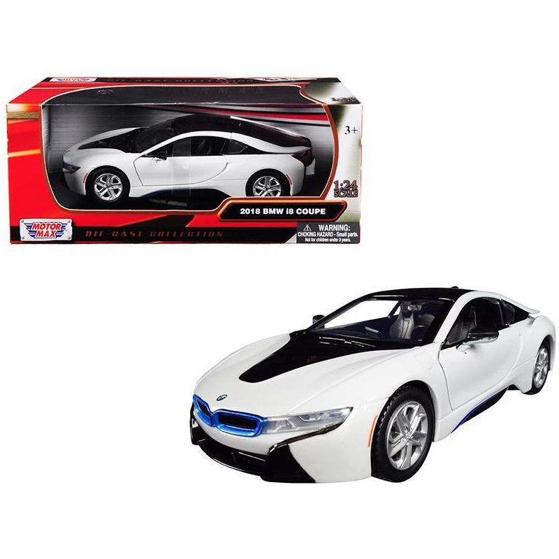 MOTORMAX 1/24 2018 BMW i8 Coupe