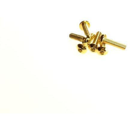 HIRO SEIKO Hex Button Screw M3x16 [Gold]