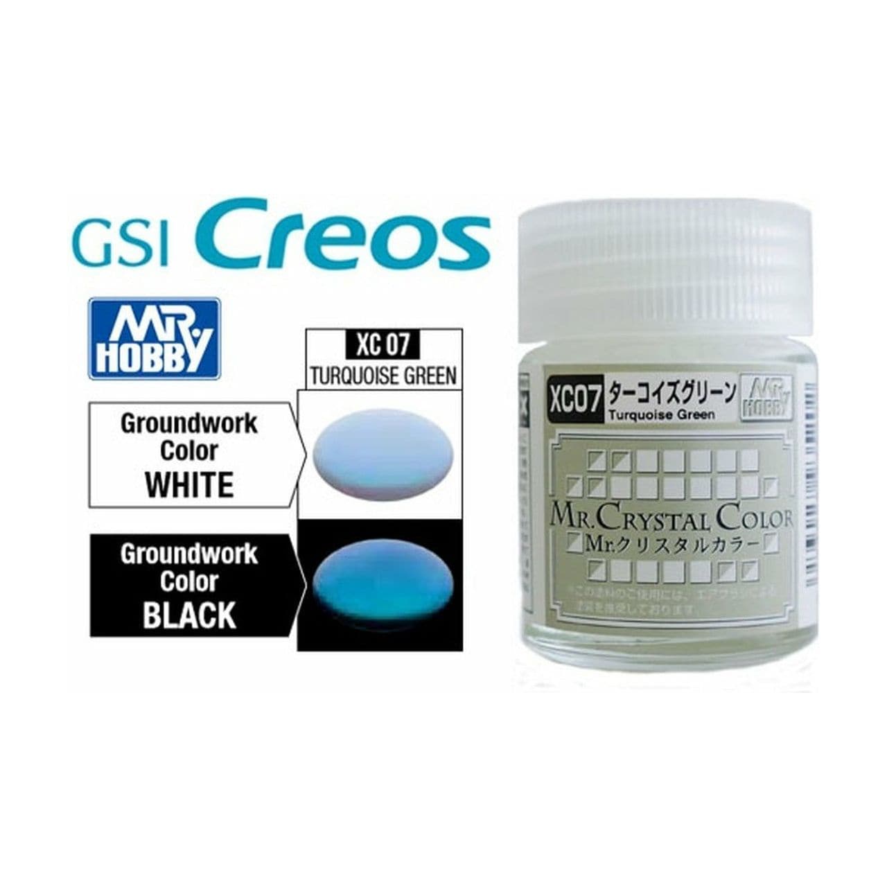 Mr Crystal Color Turquoise Green - XC07