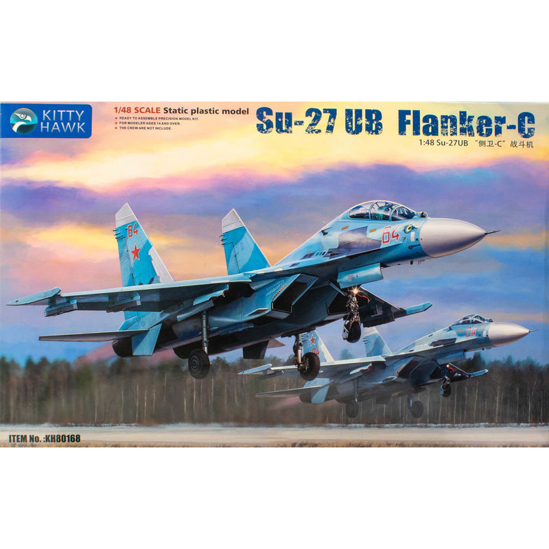 KITTYHAWK 1/48 SU-27UB Flanker-C