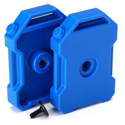 TRAXXAS Fuel Canisters (Blue) (2)/ 3x8 FCS (1) (8022R)