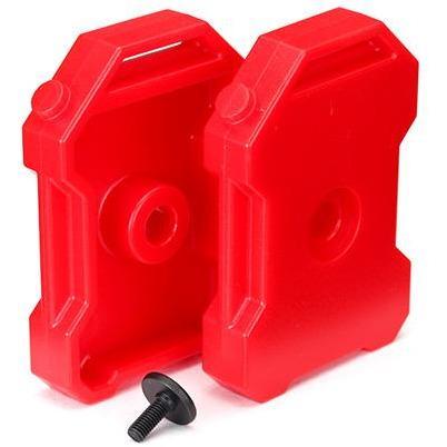 TRAXXAS Fuel Caniters (Red) (2) (8022)