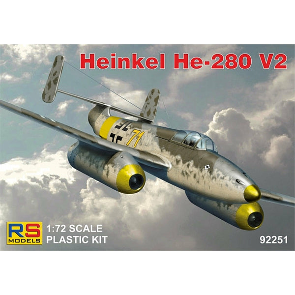 RS MODELS 1/72 Heinkel He-280 Juma 004 (4 Decal v.for Luftwaffe)