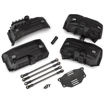TRAXXAS Chassis Conversion Kit, TRX-4 (Long to Short Wheelbase) (includes Rear Upper & Lower Suspension Links, Front & Rear Inner Fenders, Short Female Half Shaft, Battery Tray, 3x8mm FCS (4)) (8058)