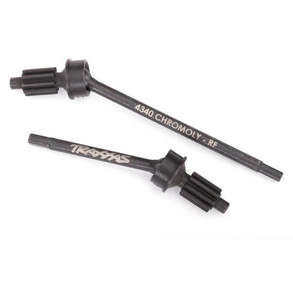TRAXXAS Axle Shaft, Front, Heavy Duty (Left and Right)/Portal Drive Input Geear, Front (Machined) (2) (Assembled) (8062)