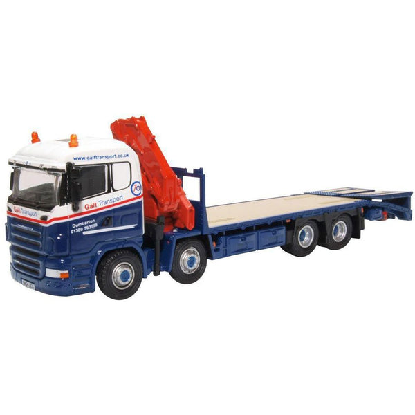 OXFORD 1/76 Scania Crane Lorry Galt Transport