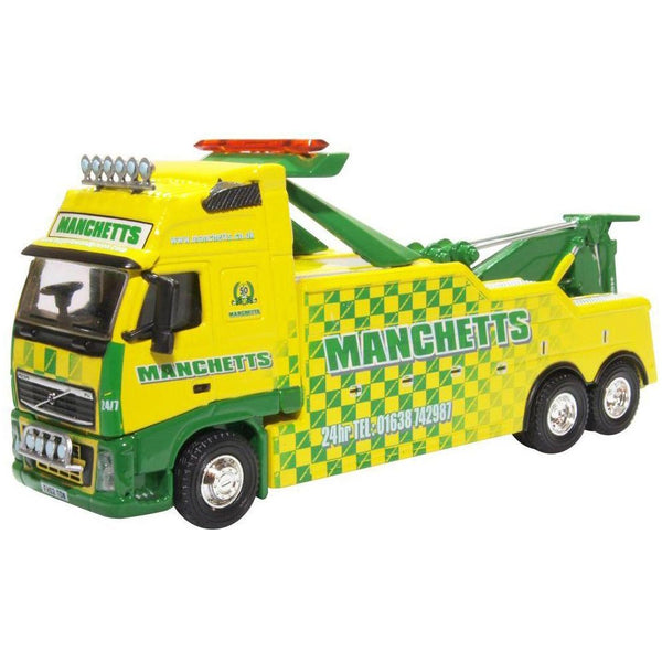 OXFORD 1/76 Volvo FH Boniface Recovery Truck Manchetts