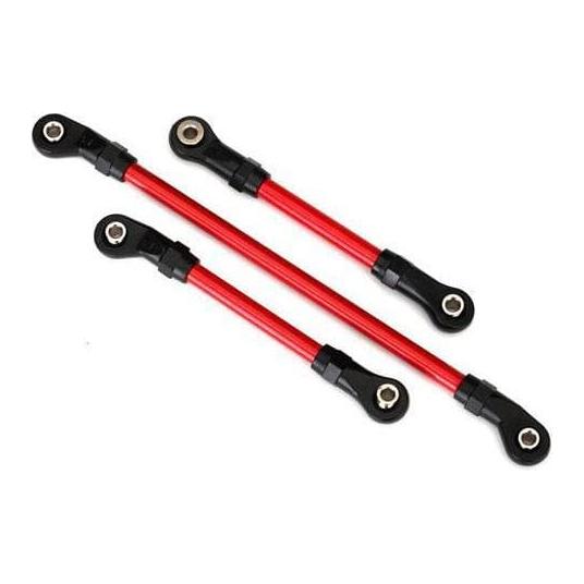 TRAXXAS Steering Link, 56x117mm/Drag Link Red (8146R)